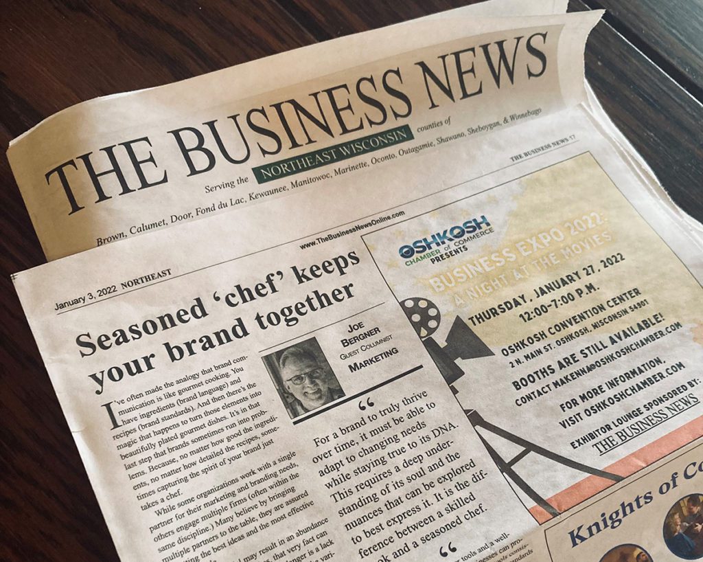 The Business News: Joe Berger on Brand Communication